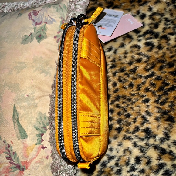 Lug Coupe Crossbody Bag NWT'S Amber Yellow - Picture 7 of 11